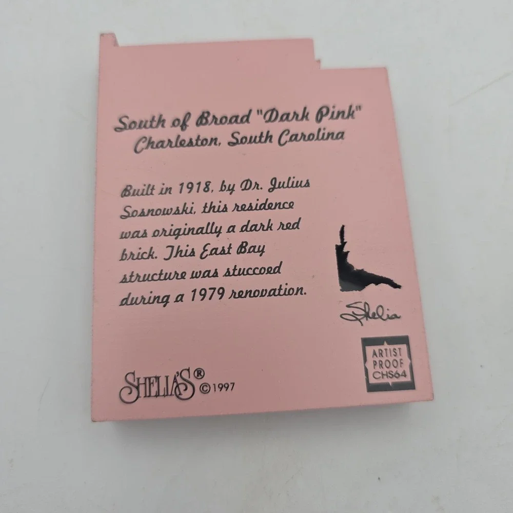 Shelia's miniature collectibles South of Broad Charleston, SC Lot Of 5